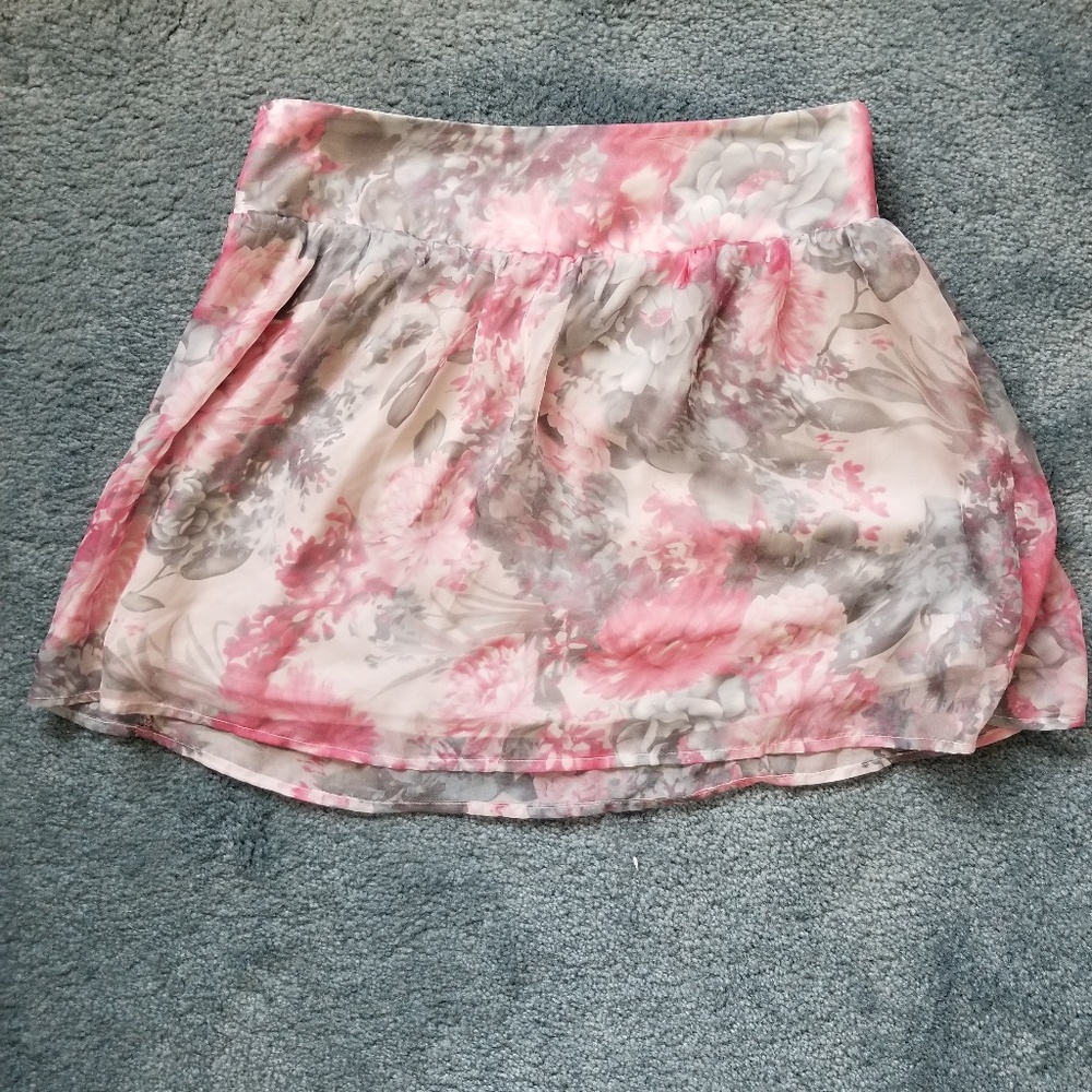 Charlotte Russe Floral Skirt